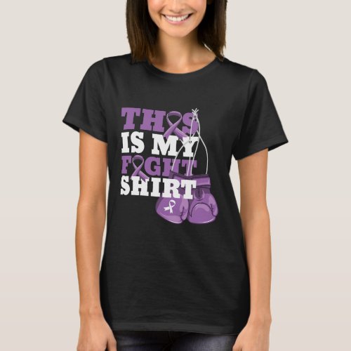 Is My Fight Alzheimerheimer Fighter Support Strong T_Shirt