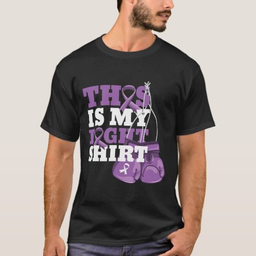 Is My Fight Alzheimerheimer Fighter Support Strong T_Shirt