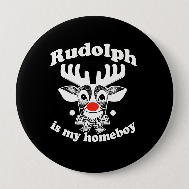 is my Homeboy Pinback Button (Front)