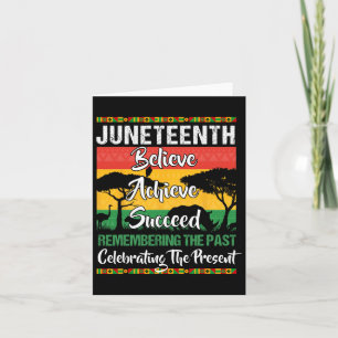 Is My Independence Day African 1865 Freedom Day  Card
