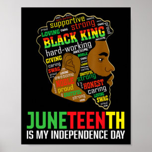 Is My Independence Day Black King Father's Day 1 Poster