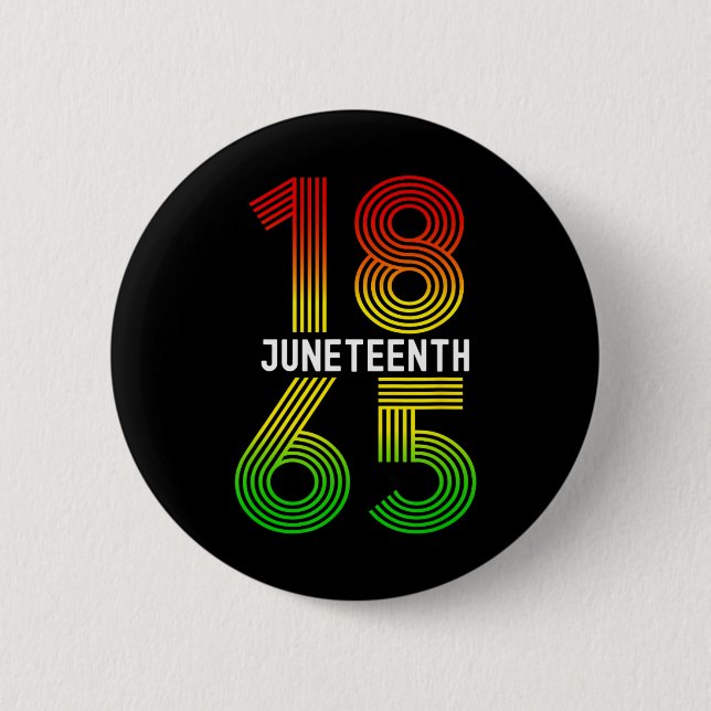 Is My Independence Day Black Pride  Button (Front)