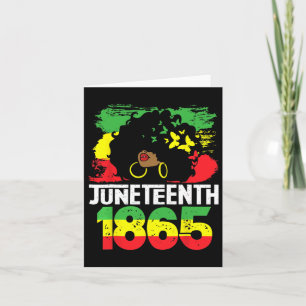 Is My Independence Day Black Women Freedom 1865 6 Card