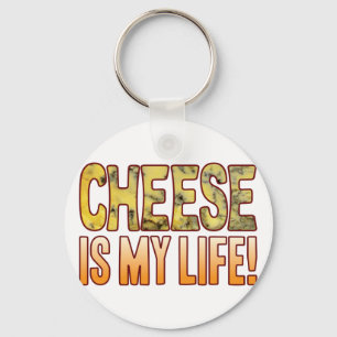 Is My Life Blue Cheese Keychain