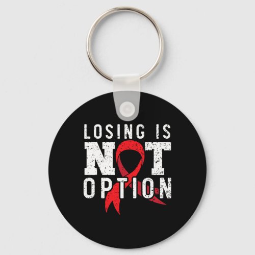 Is Not An Option Brain Aneurysm Aneurysm Awareness Keychain