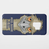 Is Not Emused Funny Emu Pun Add Name Case-Mate Samsung Galaxy Case (Back (Horizontal))