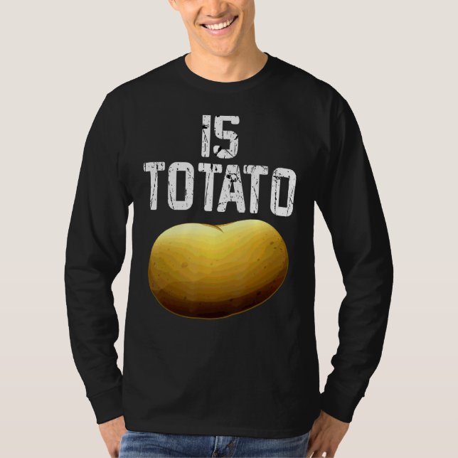 Is Potato  As Seen On Late Night Television Premiu T-Shirt (Front)