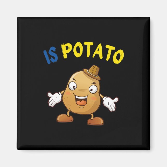 Is Potato Funny Ukraine Joke Support Ukraine Is Po Magnet (Front)