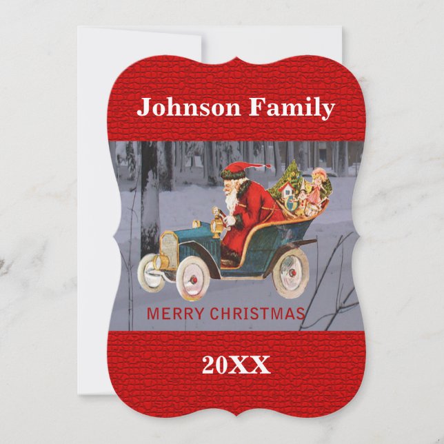 Is Santa Driving to Your Town Flat Card (Front)