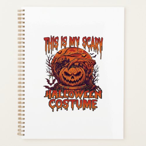 Is Scary Halloween Costume Pumpkin Spider Bat_1 Planner
