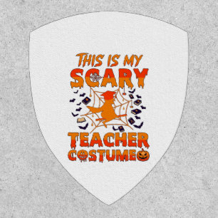 Is Scary Teacher Costume Halloween Witch Spider We Patch
