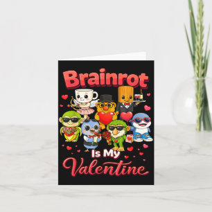 Is Shirt Brainrot Valentine Ai Generated Baby Card