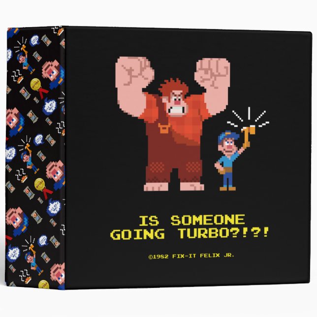 Is Someone Going Turbo 3 Ring Binder (Front/Spine)