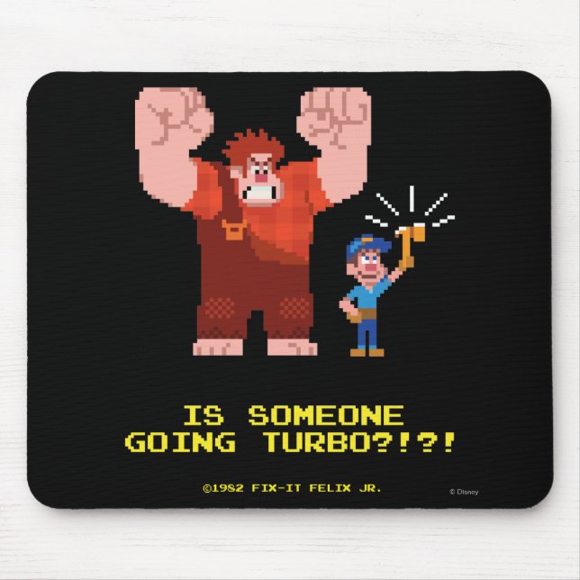 Is Someone Going Turbo Mouse Pad (Front)