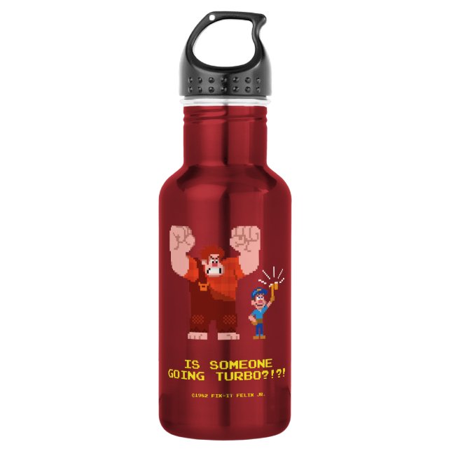 Is Someone Going Turbo Stainless Steel Water Bottle (Front)