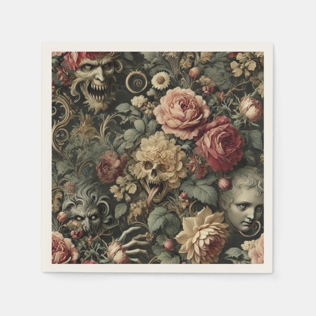 Is That All There Is – Gothic Victorian Napkins (Front)