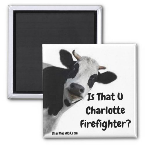 Is That U Charlotte Firefighter magnet