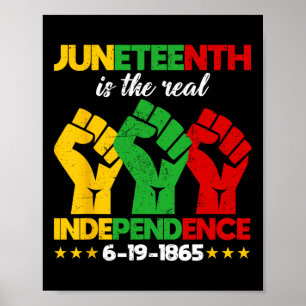 Is The Real Independence Day 1865 Freedom Pride 2 Poster
