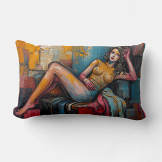 “Is This One Working” – Jasmine’s Portrait Lumbar Pillow