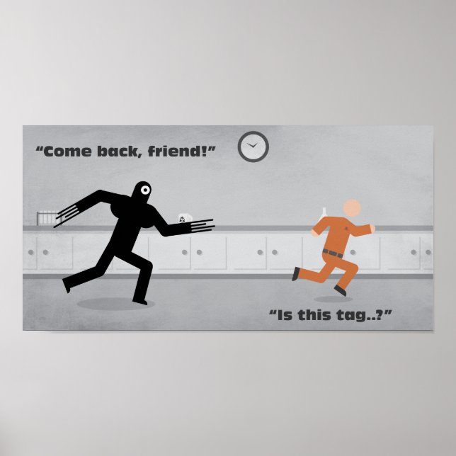 Is This Tag Funny SCP Poster (Front)