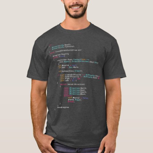 Is This The Real Life Coding Programming Premium T_Shirt