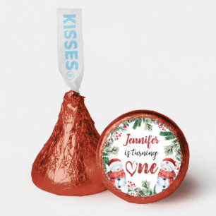 Is Turning ONE Cute Snowman 1st Birthday Favors