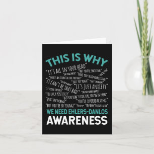 Is Why We Need Ehlers-danlos Syndrome Awareness Card
