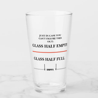 Is your glass half empty or half full?