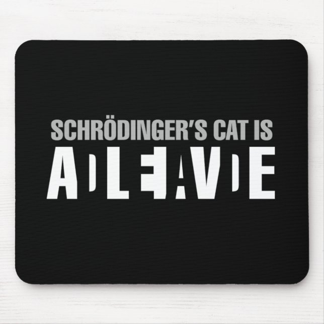 Is your mouse dead or alive? pad (Front)