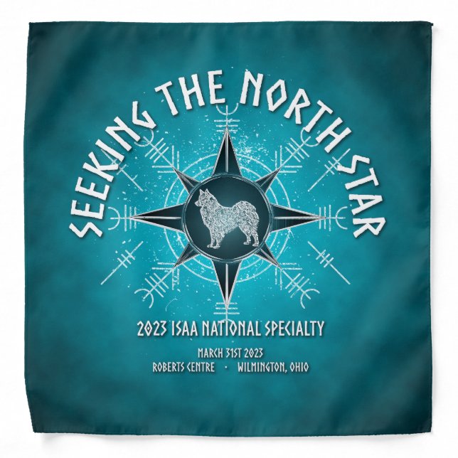 ISAA 2023 National Specialty Bandana (Front)