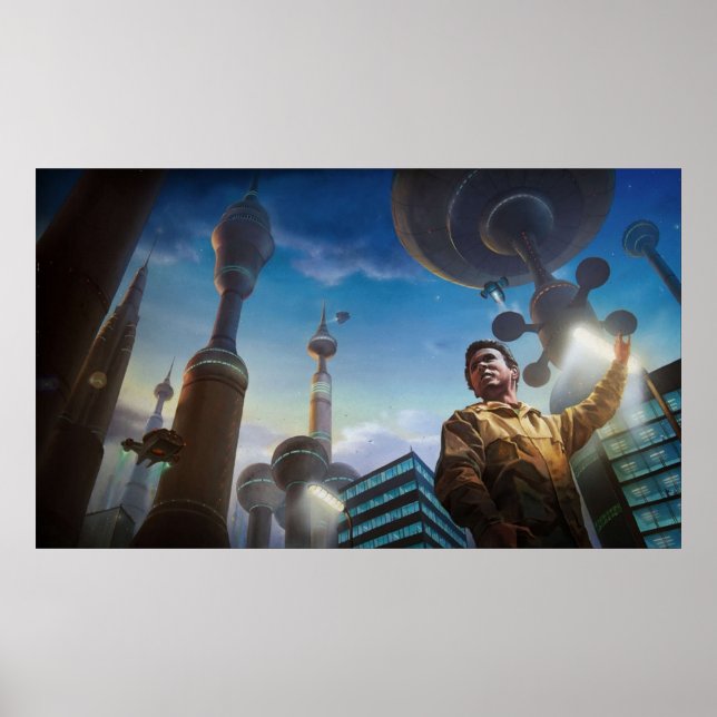 Isaac Asimov  Foundation Poster (Front)