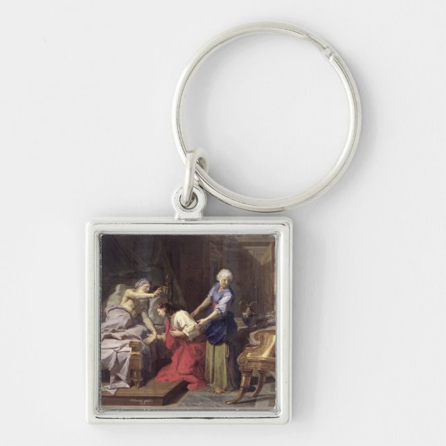 Isaac Blessing Jacob, 1692 Keychain (Front)