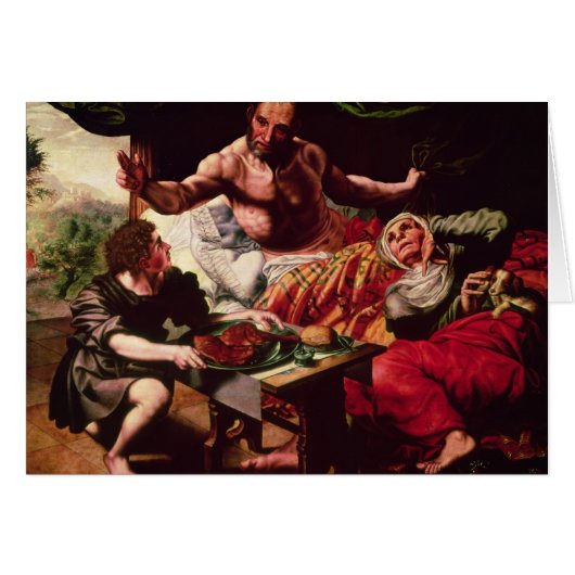 Isaac Blessing Jacob Cards (Front Horizontal)