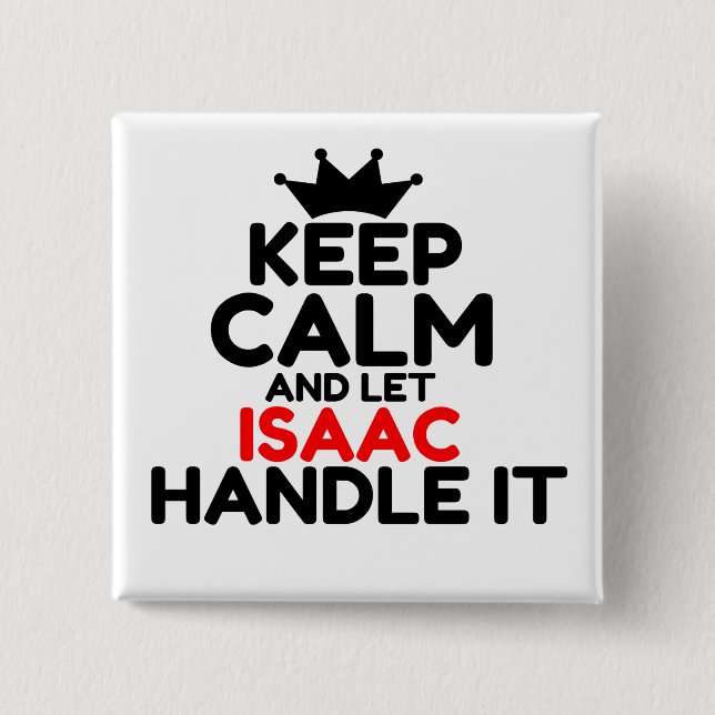ISAAC BUTTON (Front)