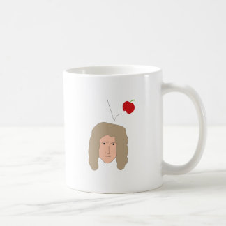 Isaac Newton Apple Physics Science Humor Coffee Mug