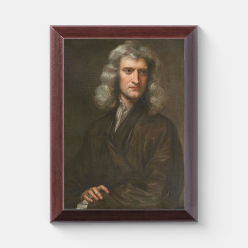 Isaac Newton Award Plaque