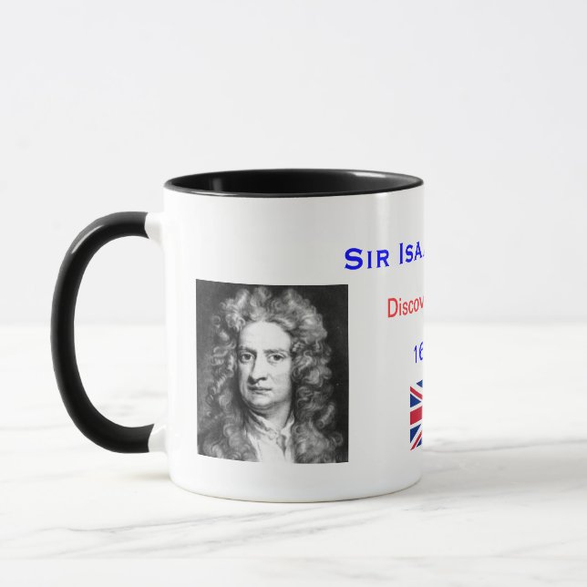 ISAAC NEWTON Coffee Mug (Left)