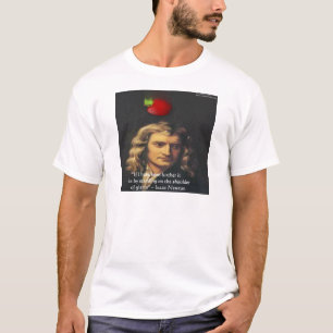 Isaac Newton "Giants Shoulders" Wisdom Gifts & Tee