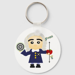 Isaac Newton Keychain