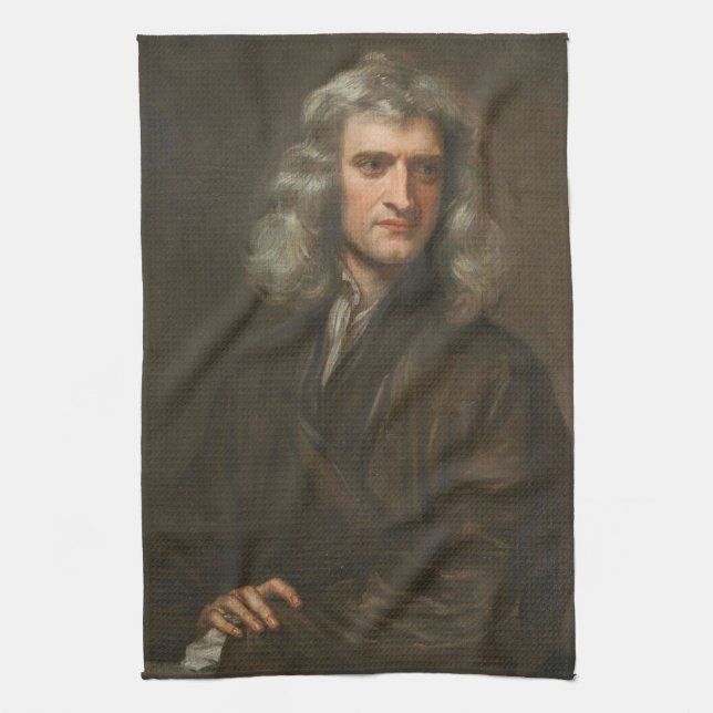 Isaac Newton Kitchen Towel (Vertical)