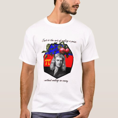 Isaac Newton Lgbt collection polyamorous T_Shirt