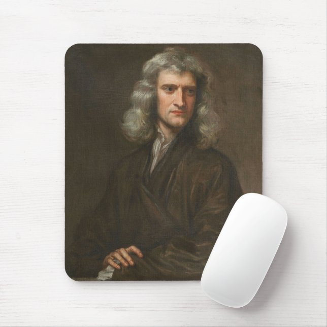 Isaac Newton Mouse Pad (With Mouse)