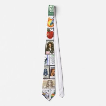 Isaac Newton Tie by mathteam53 at Zazzle