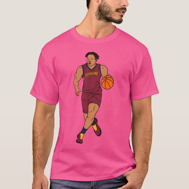 Isaac Okoro - Cleveland Basketball T-Shirt (Front)