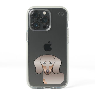 Isabella And Tan Smooth Coat Dachshund Dog Head Speck iPhone 13 Pro Case
