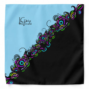 Isabella Blue Bandana