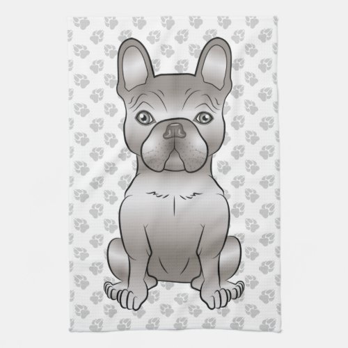 Isabella French Bulldog  Frenchie Cute Dog  Paws Kitchen Towel
