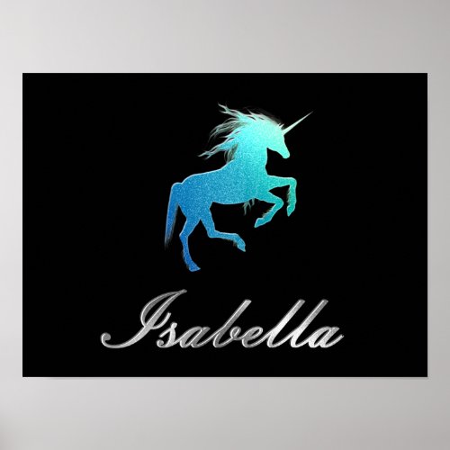 Isabella name _ choose your color poster