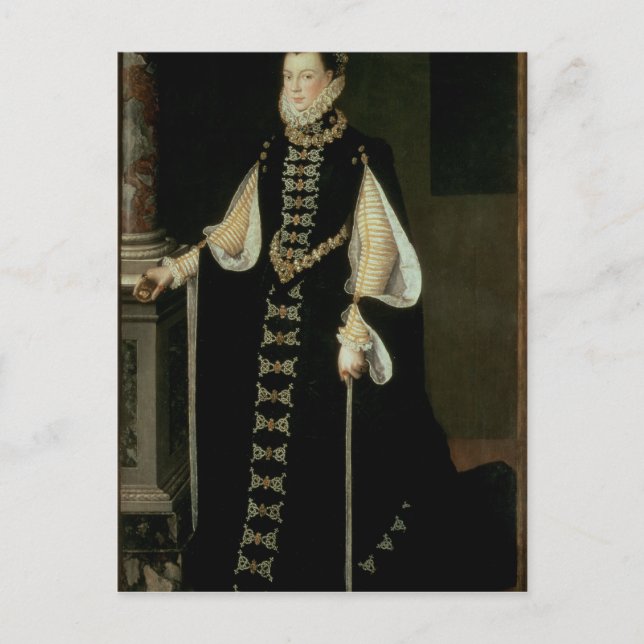 Isabella of Valois, Queen of Spain Postcard (Front)