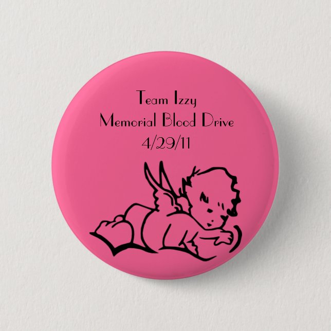 Isabelle Memorial Blood Drive Pin (Front)
